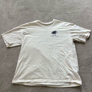 Cream surf club oversized T-Shirt